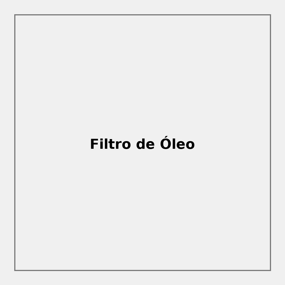 Filtro de Óleo – Linha GM (Exemplo)